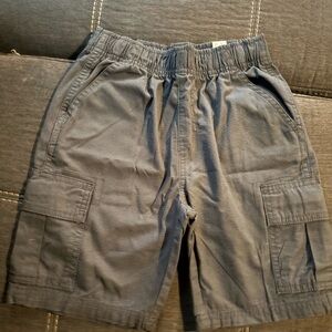 Gray Cargo Shorts